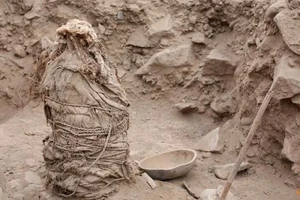 Khai quật 4 xác ướp trẻ em có niên đại 1.000 năm tuổi, còn nguyên tóc trên hộp sọ