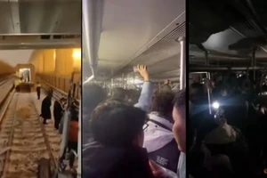 Tai nạn tàu đường sắt trên cao ở Trung Quốc, hơn 100 người bị thương