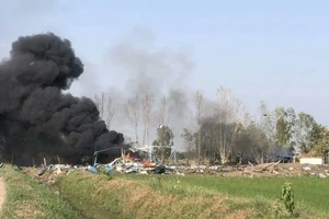Nổ nhà máy pháo hoa Thái Lan, 20 người chết