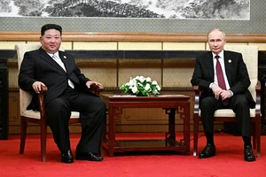 Ông Kim Jong-un gửi lời chúc mừng đến ông Putin nhân Ngày Chiến thắng