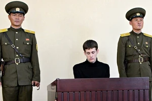 ‘Ngoại giao tù binh’: Triều Tiên kết án công dân Mỹ 6 năm khổ sai