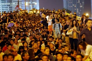 15.000 người xuống đường: Hong Kong ‘tăng nhiệt’ trở lại