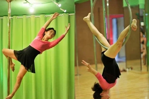 Bà lão 70 tuổi trở thành nhà vô địch múa cột 