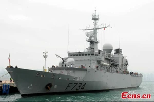 Tàu chiến Pháp thăm Trung Quốc ngay sau Mỹ tuần tra biển Đông
