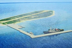 Tàu chiến Đài Loan ngang nhiên đến đảo Ba Bình