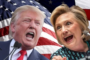 Hillary Clinton và Donald Trump 'ít được yêu thích nhất thập kỷ'