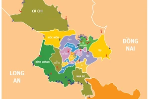 Infographic: Vị trí 62 chốt, trạm kiểm soát COVID-19 ở TP.HCM