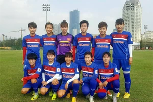 Tuyển nữ Việt Nam vững tin ở vòng loại Asian Cup 2018