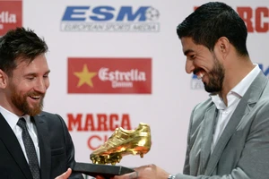 Messi lập kỷ lục với Chiếc giày vàng châu Âu thứ sáu