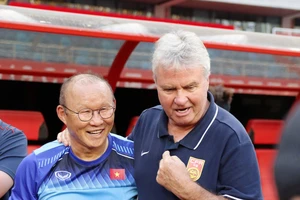 Trò Park không biết đã làm khổ thầy Hiddink...