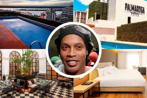 Cuộc sống của Ronaldinho trong khách sạn tạm giam 