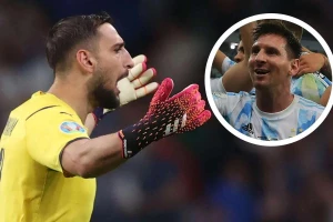 Donnaruma dự bị vì Messi