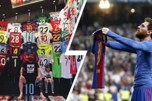 Messi và thói quen kỳ lạ khi đổi áo đấu 