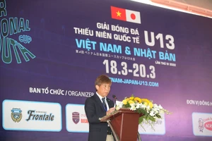 Chơi hết mình ở giải bóng đá trẻ quốc tế Việt Nam – Nhật Bản