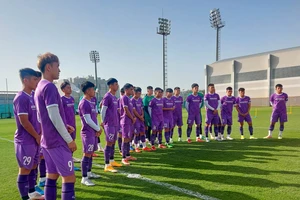 Đội tuyển U-23 Việt Nam chào đón nhân vật đặc biệt ở UAE