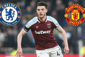 MU và Chelsea tranh nhau chữ ký của Declan Rice có giá 150 triệu bảng