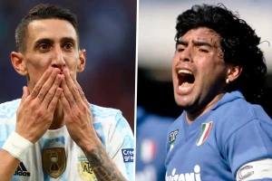 Di Maria chơi bóng hay như Maradona