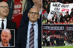 Bị cổ động viên tẩy chay, nhà Glazer rao bán một phần Man United 