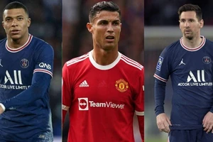 Mbappe vượt mặt hai đàn anh Ronaldo và Messi