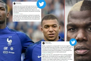 Pogba nói về cáo buộc hãm hại Mbappe