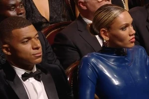 Mbappe bị sốc ở lễ trao giải Quả bóng vàng 