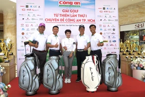 Giải Golf từ thiện của Chuyên đề Công an TP.HCM thu gần 6 tỉ đồng