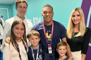 Mbappe gặp gia đình con gái ông Trump