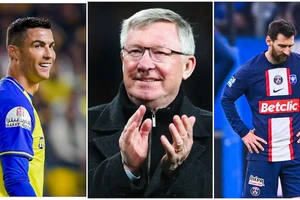 Lời tiên tri của Ferguson về Ronaldo và Messi thành hiện thực