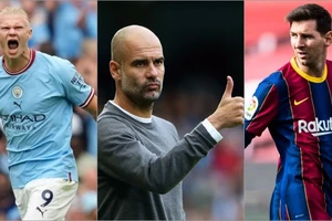 HLV Guardiola: 'Tôi không muốn Haaland phá kỷ lục của Messi ở FA Cup'
