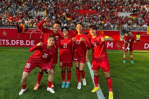 Ông Chung nói gì sau khi Thanh Nhã ghi bàn vào lưới tuyển Đức?