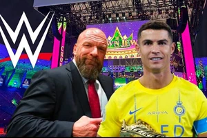 Ronaldo góp mặt ở giải đấu vật thế giới WWE