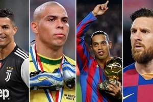Ronaldinho lắt léo khi chọn lựa giữa Messi và Ronaldo