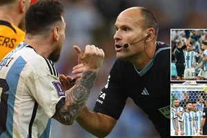 Messi xin lỗi trọng tài và loạt phim về cuộc phiêu lưu ở Mỹ