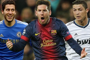 Hazard có cùng đẳng cấp với Messi và Ronaldo
