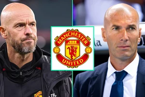 Zidane phù hợp để thay thế Ten Hag dẫn dắt Man United