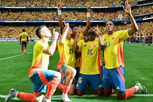 Đội tuyển Colombia mở cửa tứ kết Copa America 