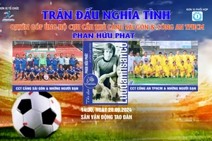 Trận cầu thương mến dành cho cựu danh thủ Phan Hữu Phát