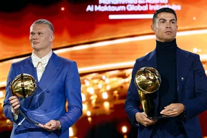 Ronaldo ghi bàn nhiều hơn Haaland khi đá cho CLB Man City