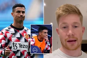 Ronaldo lôi kéo tiền vệ De Bruyne về chơi cho Al Nassr với mức lương hơn 15 năm ở Man City