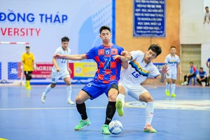 Trường ĐH Đồng Tháp vào tốp 4 đội mạnh nhất giải Futsal quốc tế