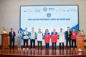 Ra mắt CLB Pickleball Công An Nhân Dân 