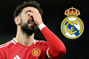 HLV Ruben Amorim nói về việc Bruno chuyển đến Real Madrid