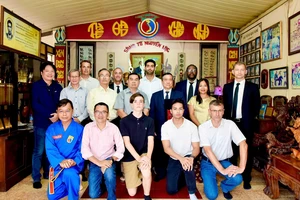 Đoàn võ sư quốc tế môn phái Vovinam và chuyến hành trình về nguồn cội