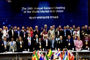 Võ thuật Việt Nam ghi dấu ấn đẹp tại Chungju