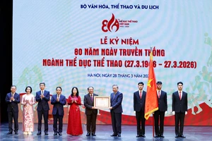 Tổng Bí thư Tô Lâm dự lễ kỷ niệm 80 năm thể thao Việt Nam