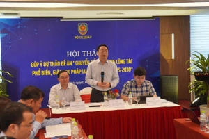 Phổ biến giáo dục pháp luật