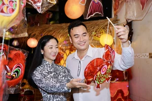 Phố lồng đèn, phường Chợ Lớn, Tết trung thu