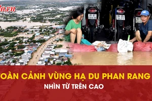 Phan Rang, biển nước, báo động