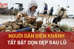 Diên Khánh, bùn nhão, lũ quét