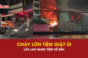 cháy lớn, tiệm giặt ủi, Đồng Nai
